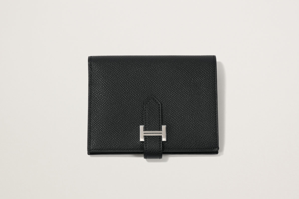 HERMES ベアンコンパクト 黒 – GINZA SATAKE