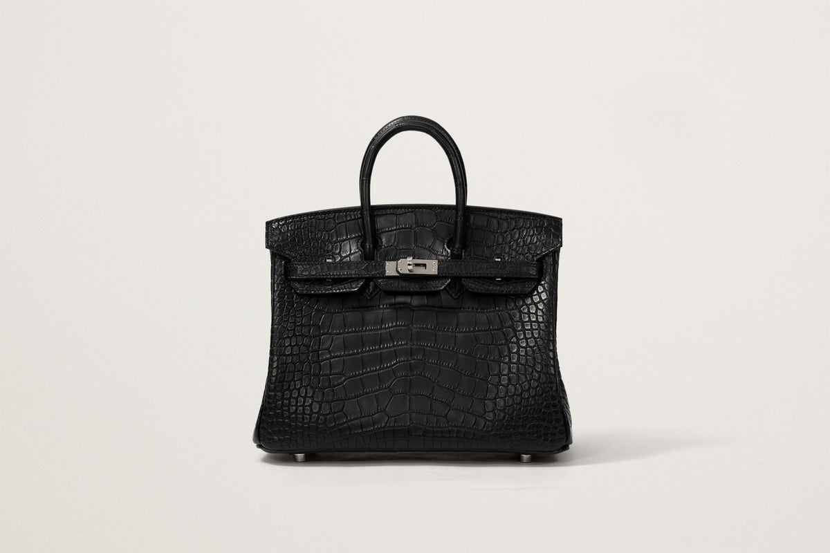 HERMES バーキン25 クロコダイル 黒 – GINZA SATAKE