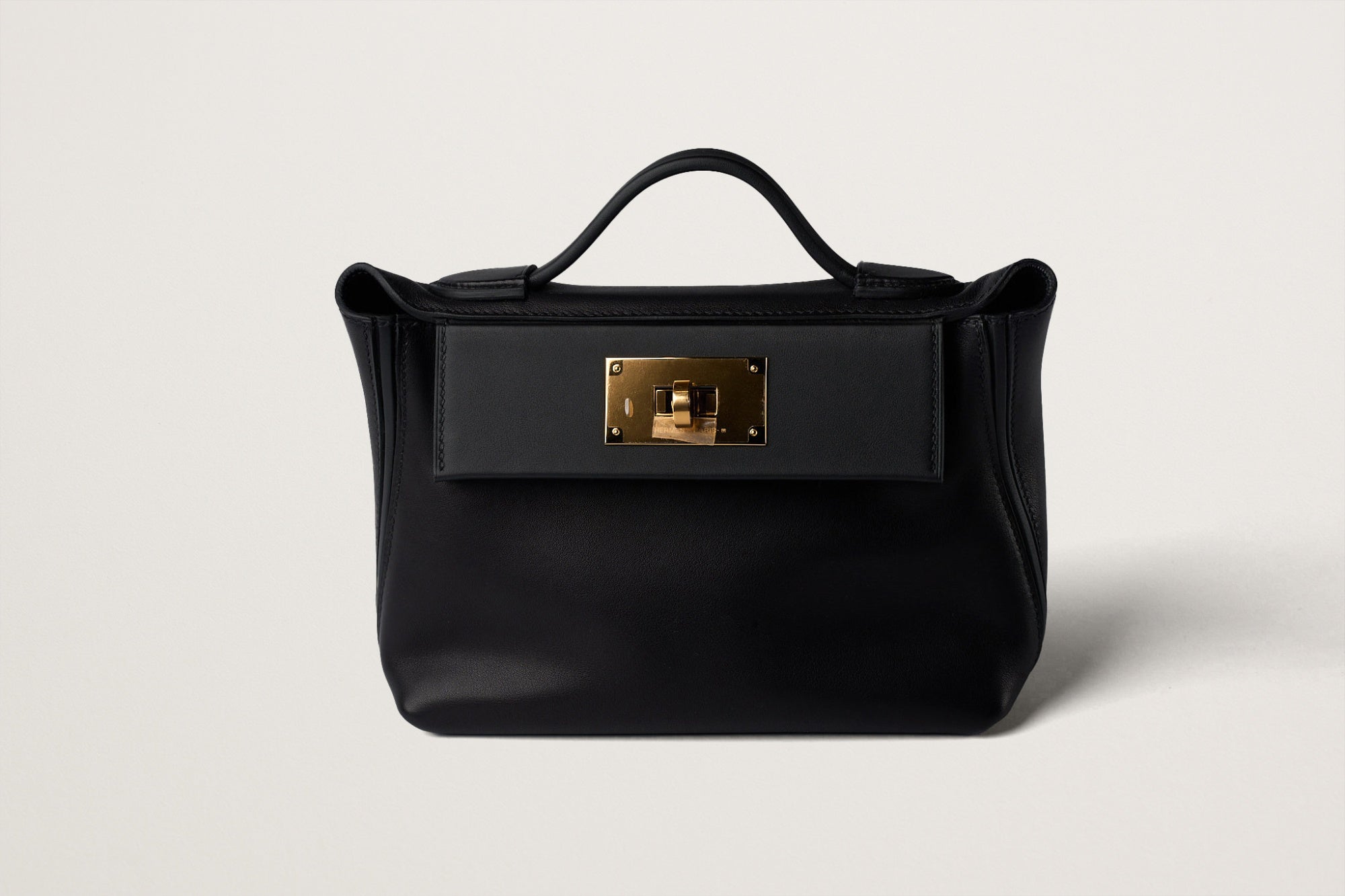 HERMES 24/24 ヴァンキャトル ミニ 黒
