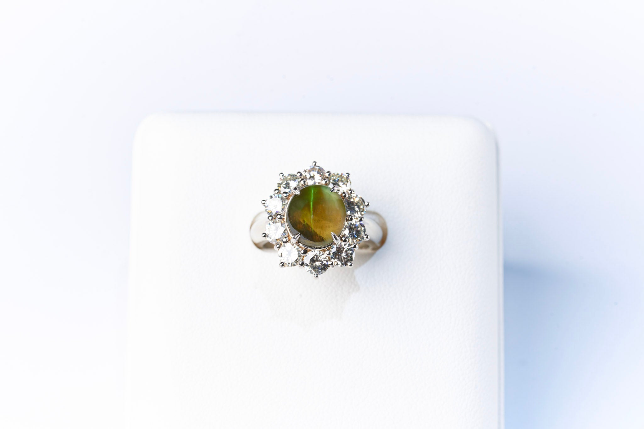 アレキサンドライト キャッツアイ リング – GINZA SATAKE