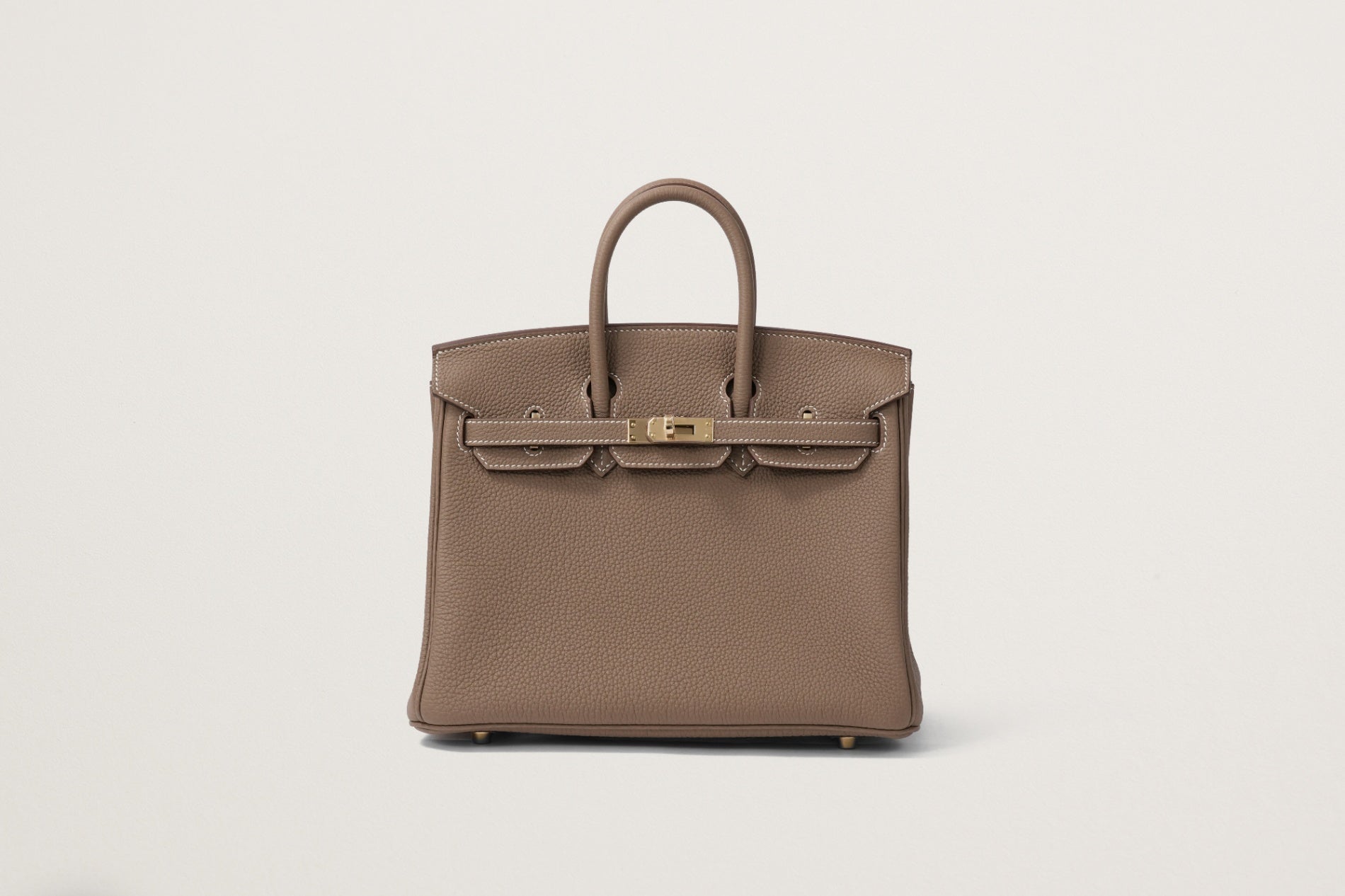 HERMES バーキン25 エトゥープ/マロンフォンセ