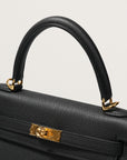 HERMES ケリー25 内縫い 黒