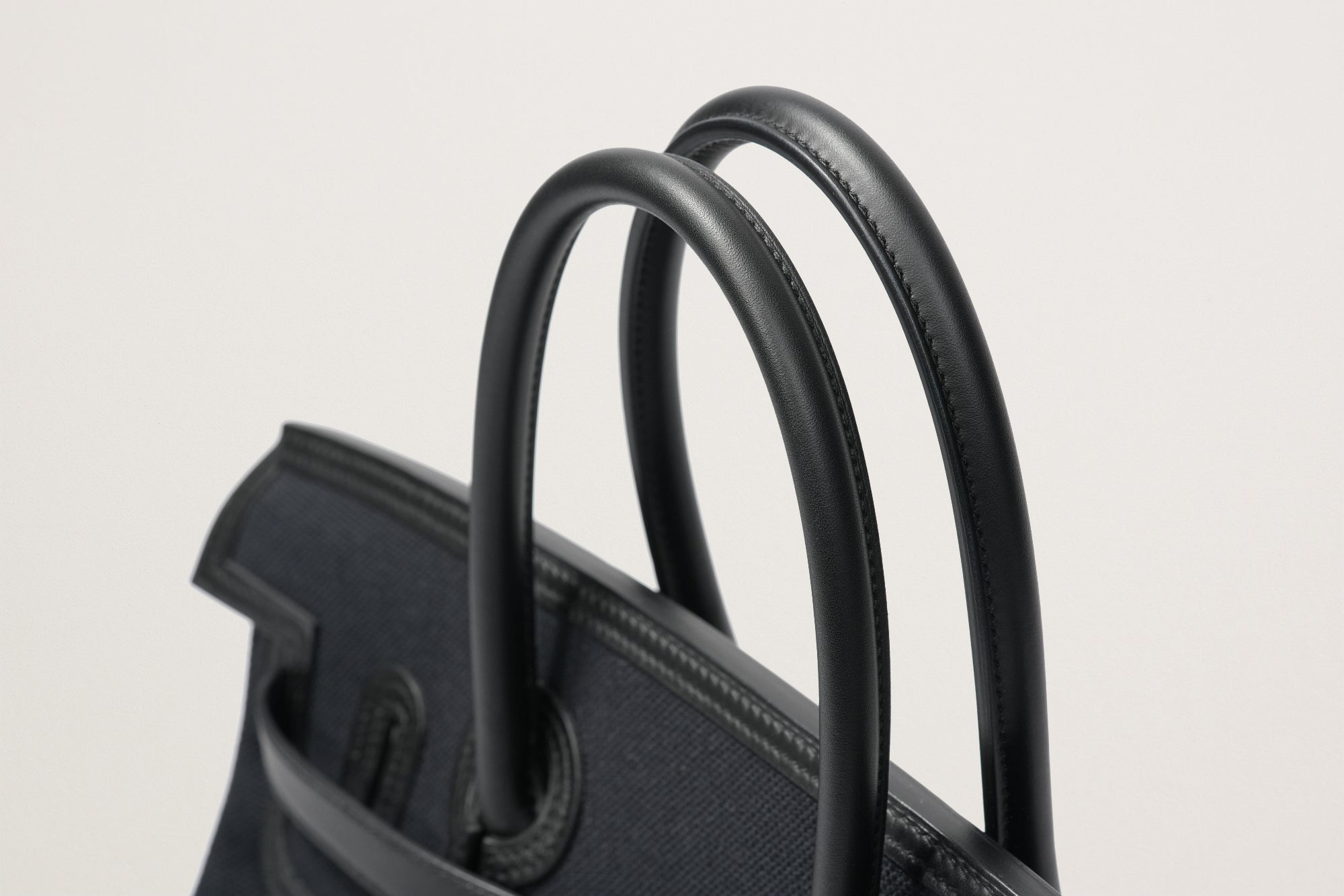 HERMES バーキン35 カーゴ ブルーマリン/黒