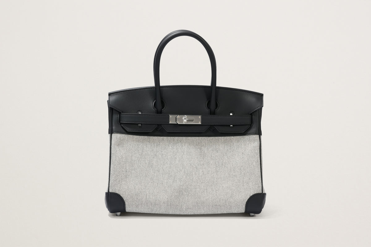 HERMES バーキン30 黒/エクリュ – GINZA SATAKE