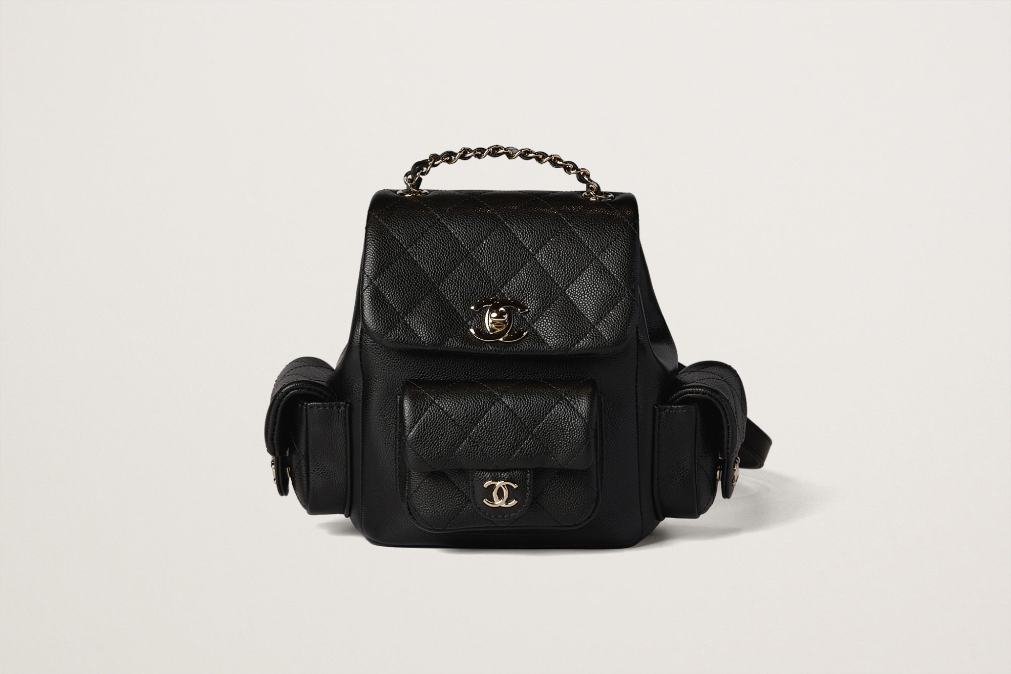 CHANEL マトラッセ マルチポケットリュック – GINZA SATAKE