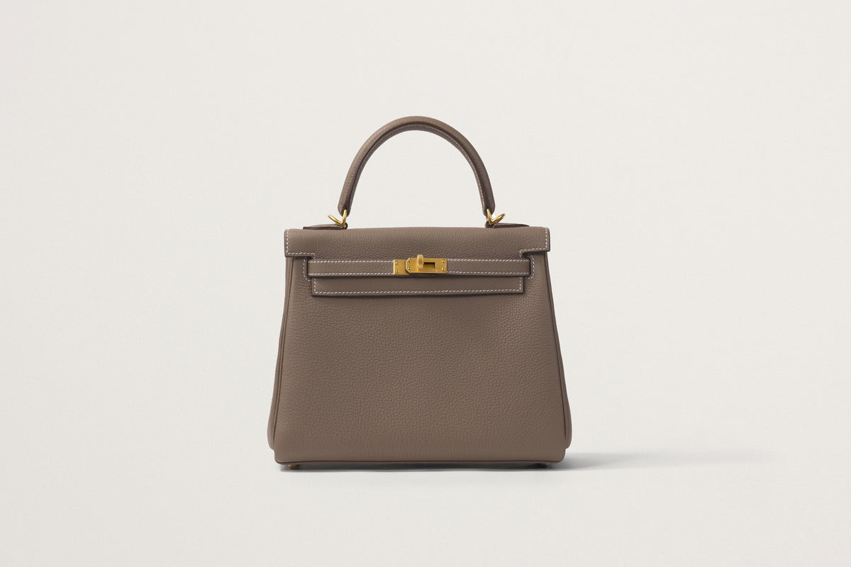 HERMES ケリー25 内縫い エトゥープ – GINZA SATAKE