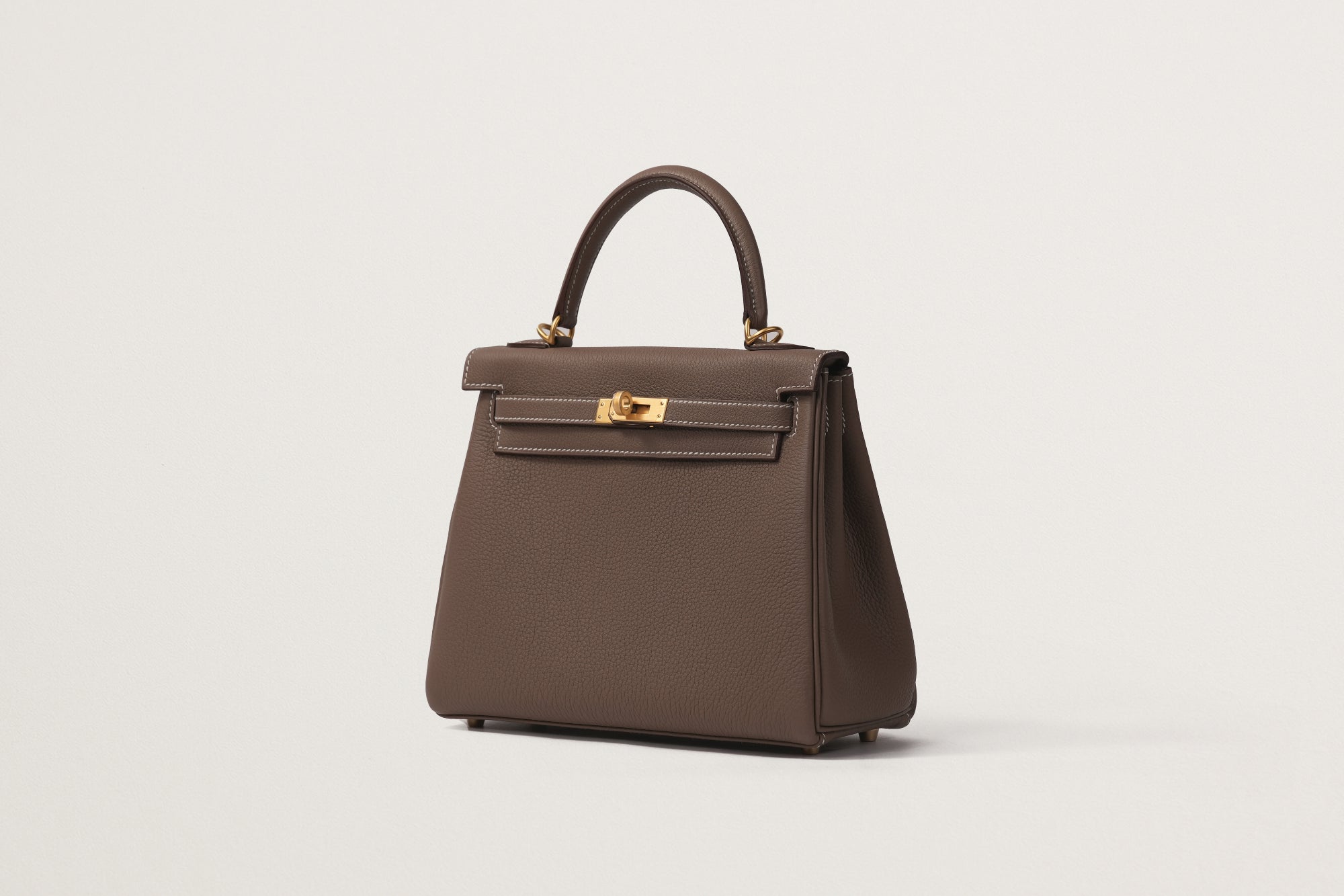 HERMES ケリー25 内縫い エトゥープ