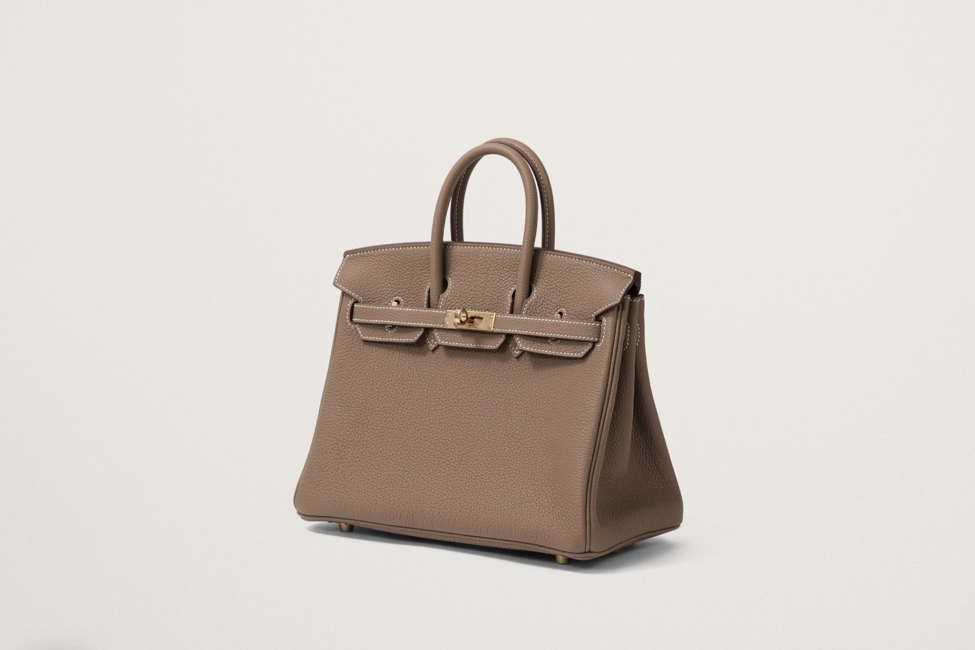 HERMES バーキン25 エトゥープ/マロンフォンセ
