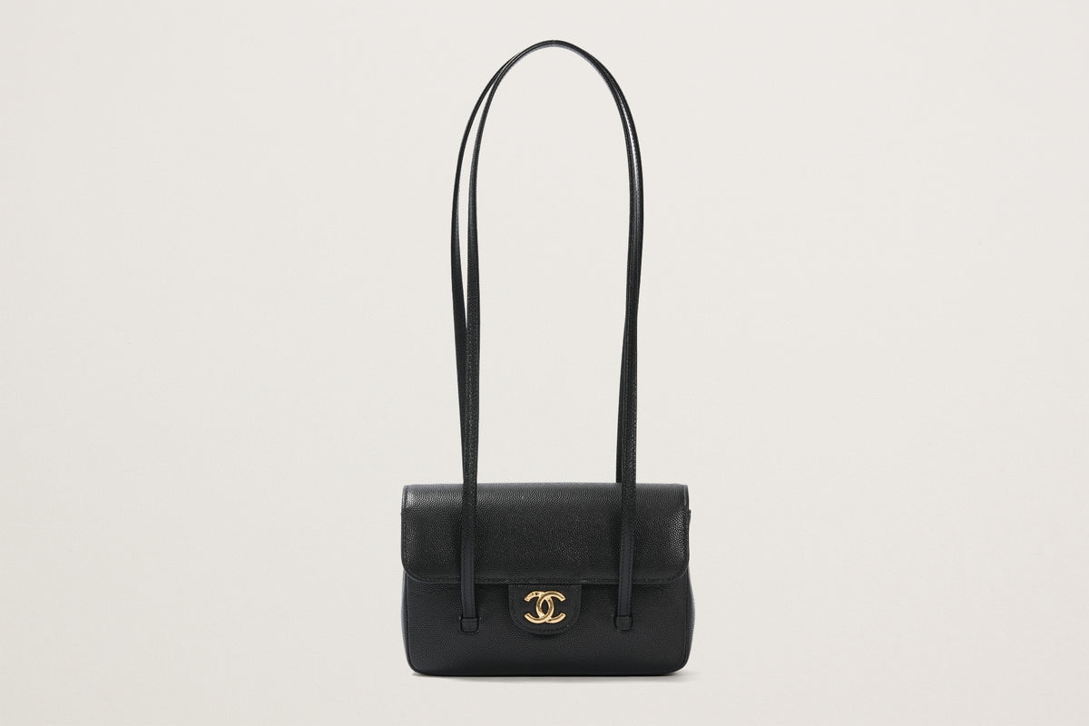 CHANEL ストラップ クラッチ バッグ – GINZA SATAKE