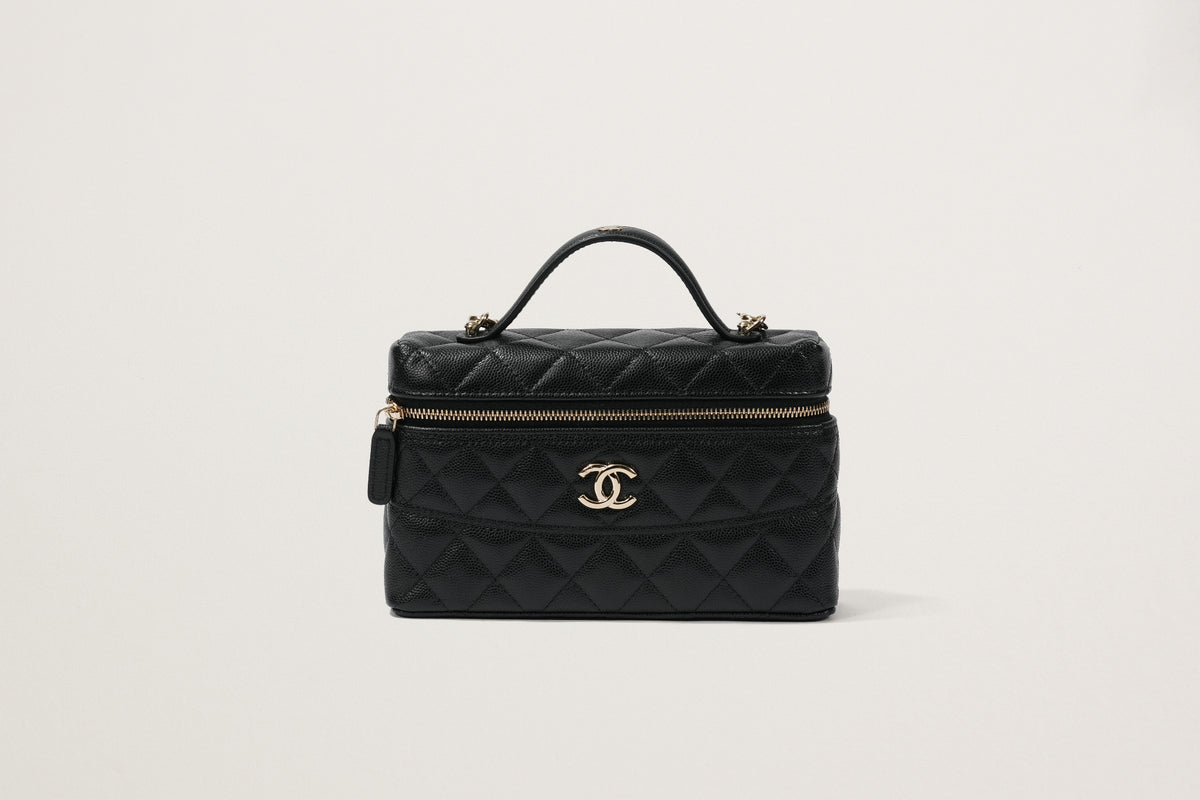 ★CHANEL マトラッセ ケース CHANEL マトラッセ スモールヴァニティケース – GINZA SATAKE