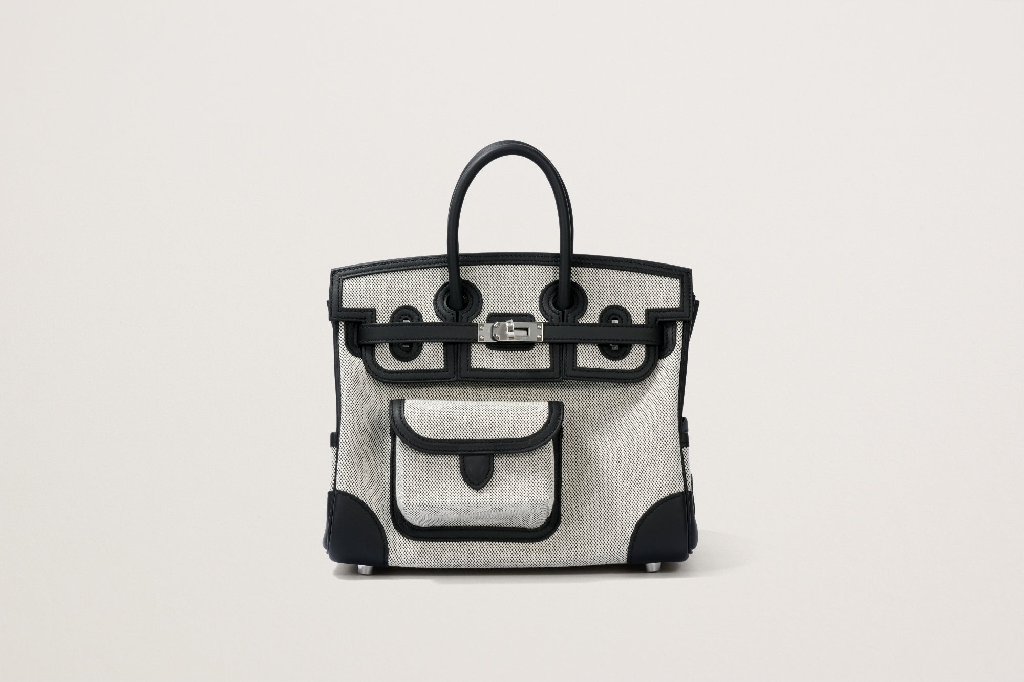 HERMES バーキン25 カーゴ 黒/エクリュ – GINZA SATAKE