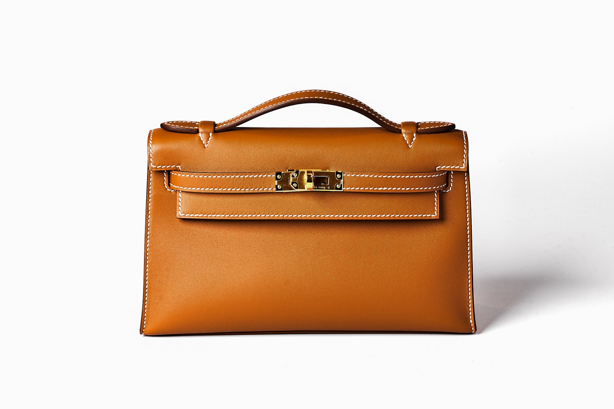 HERMES ポシェットケリー ゴールド