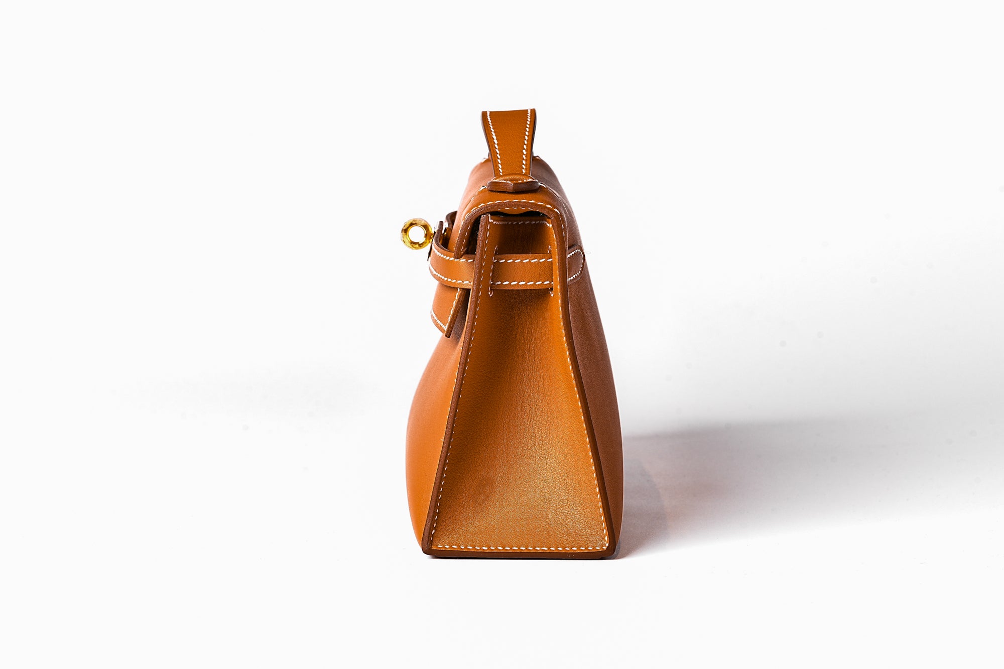 HERMES ポシェットケリー ゴールド