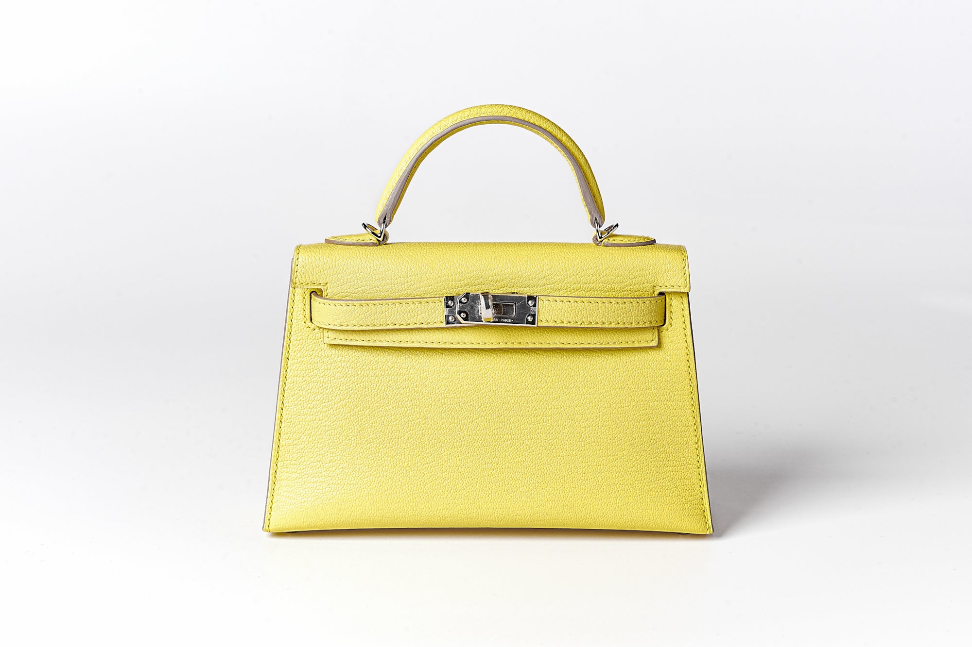 HERMES ミニケリー2 ジョーヌプッサン
