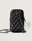 CHANEL チェーンショルダーフォンポーチ