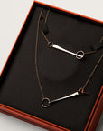 HERMES ロングネックレス クルー・ド・フォルジュ
