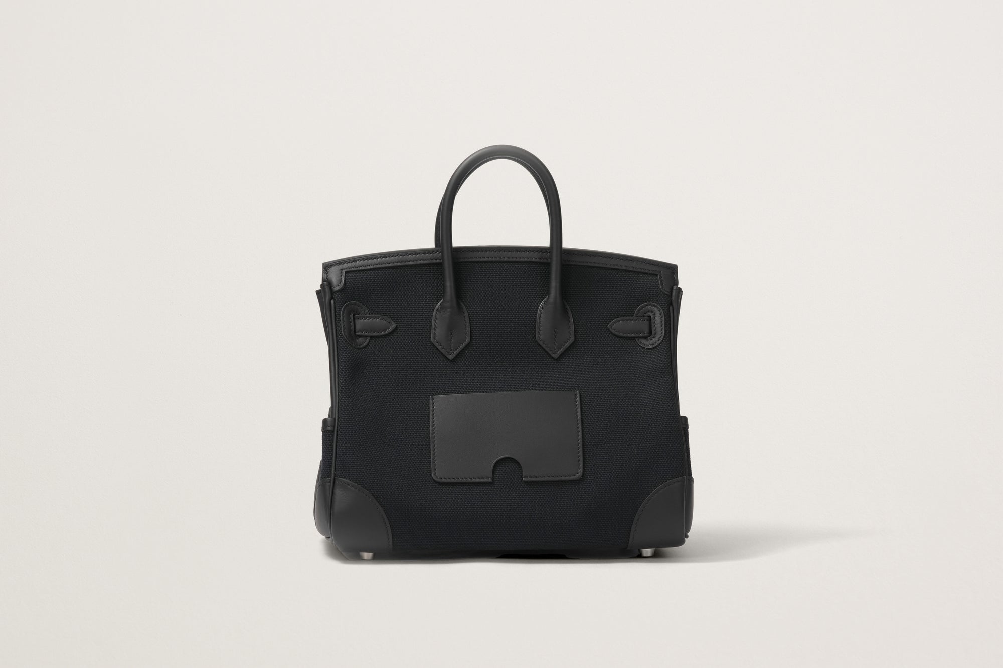 HERMES バーキン25 カーゴ ブルーマリン/黒