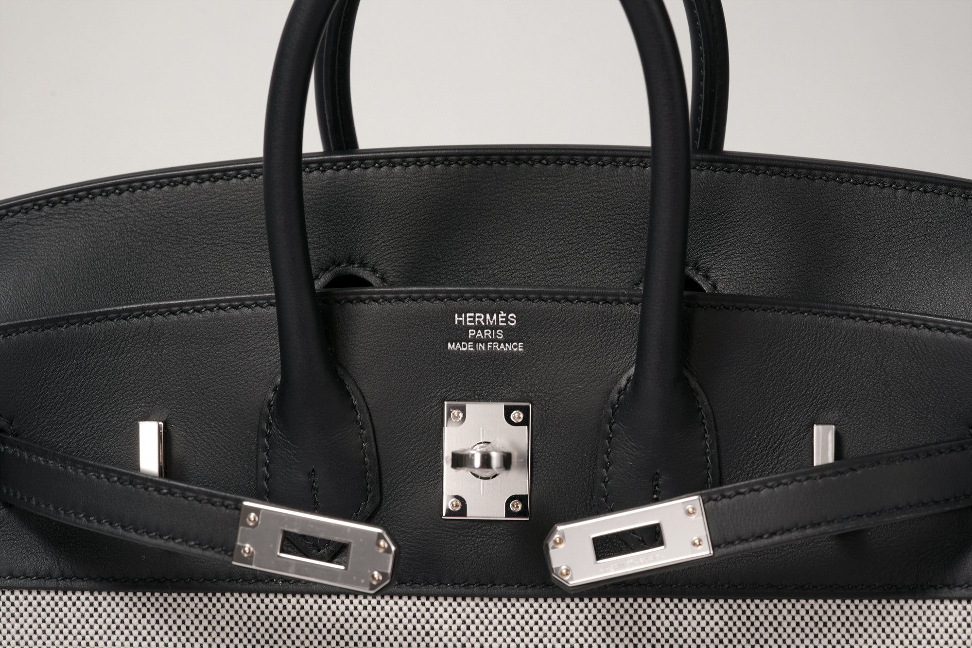 HERMES バーキン25 トワルアッシュ 黑