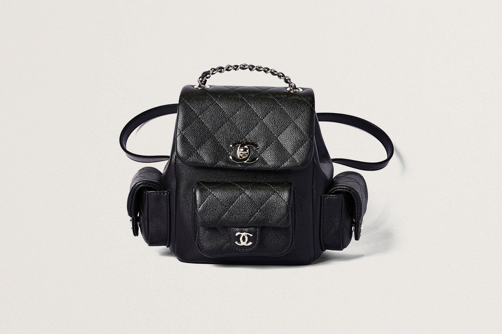 CHANEL マトラッセ マルチポケットリュック – GINZA SATAKE