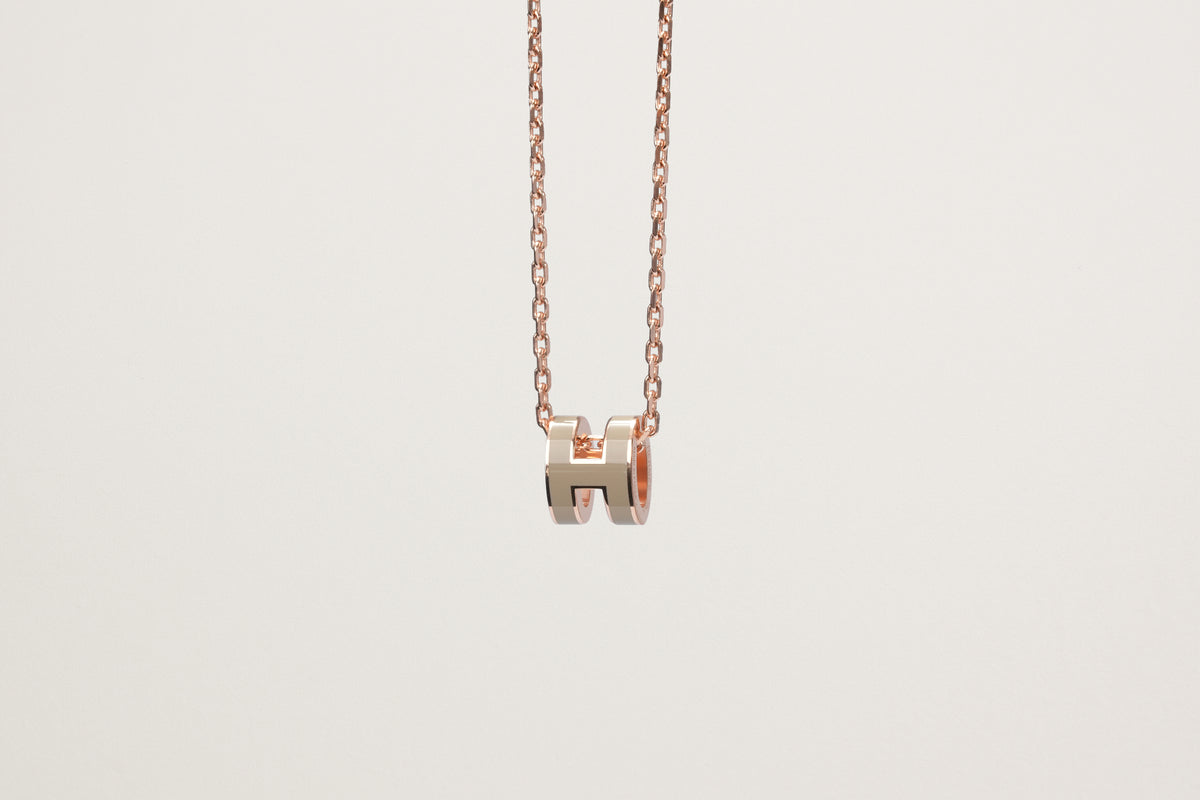 ☆箱袋付き☆HERMES Hモチーフ シルバーネックレス HERMES ミニポップH ネックレス – GINZA SATAKE