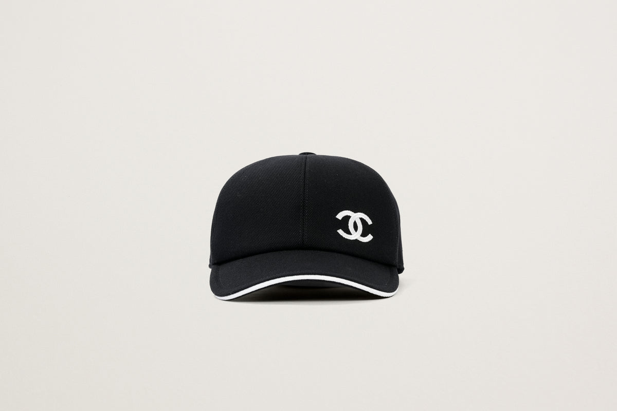 CHANEL キャップ 帽子 黒/白 – GINZA SATAKE
