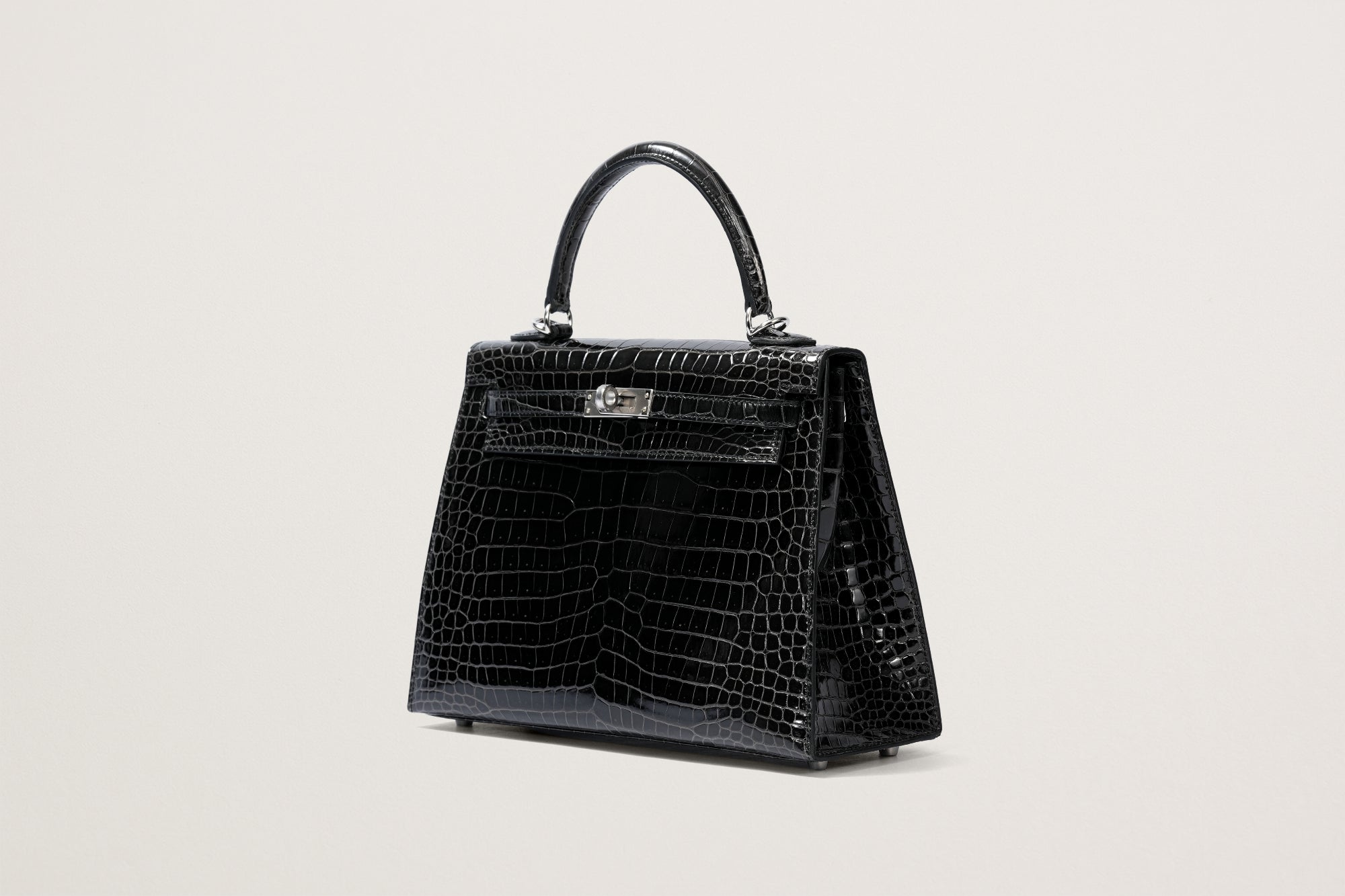HERMES ケリー25 クロコダイル グラファイト – GINZA SATAKE