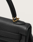 HERMES ケリー25 内縫い 黒