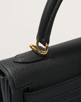 HERMES ケリー25 内縫い 黒
