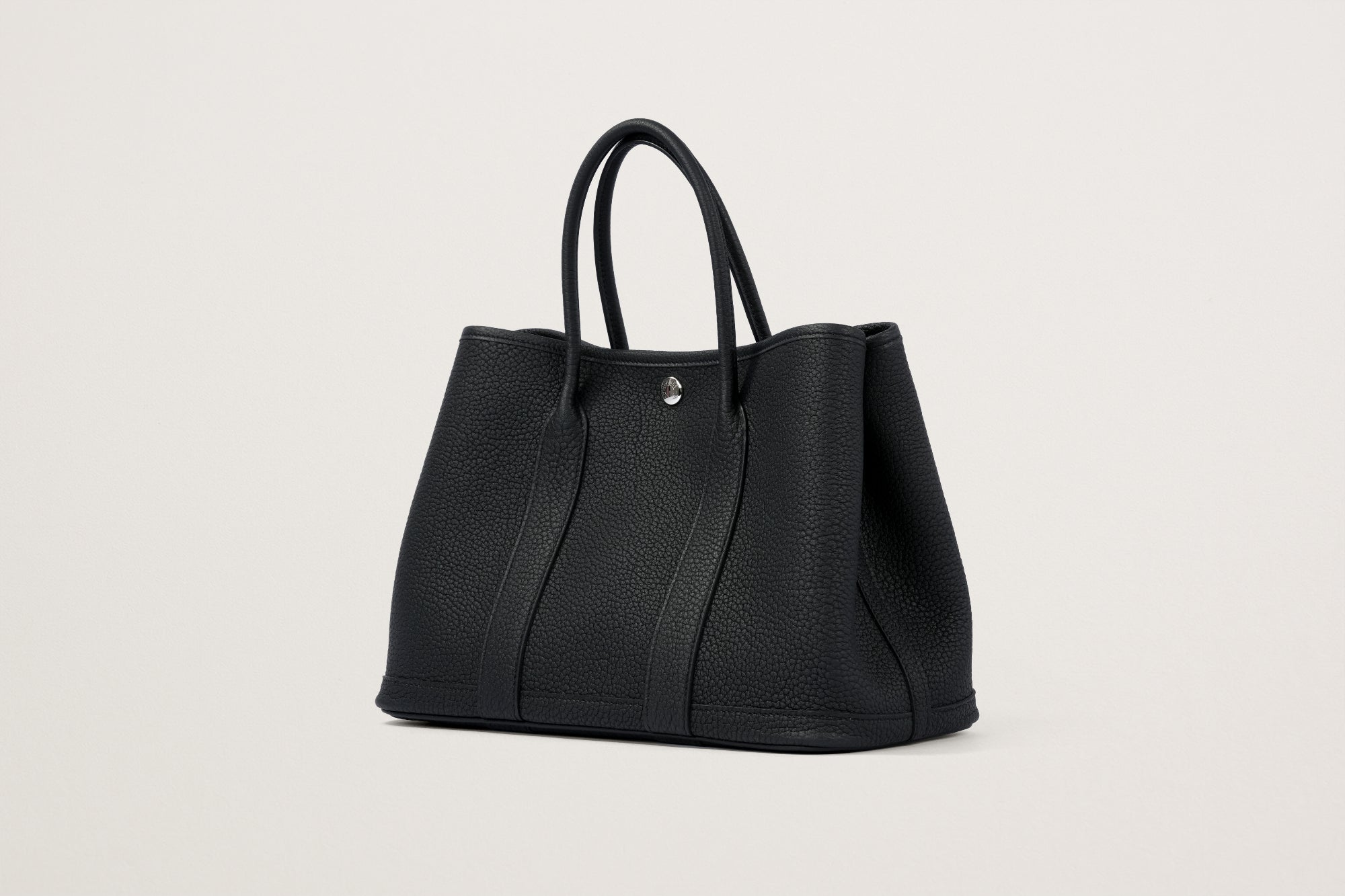 HERMES エルメス　箱(38×34×16cm)　ガーデンパーティ　095　① エルメス ガーデンパーティ36/PM ゴールド ネゴンダ シルバー金具