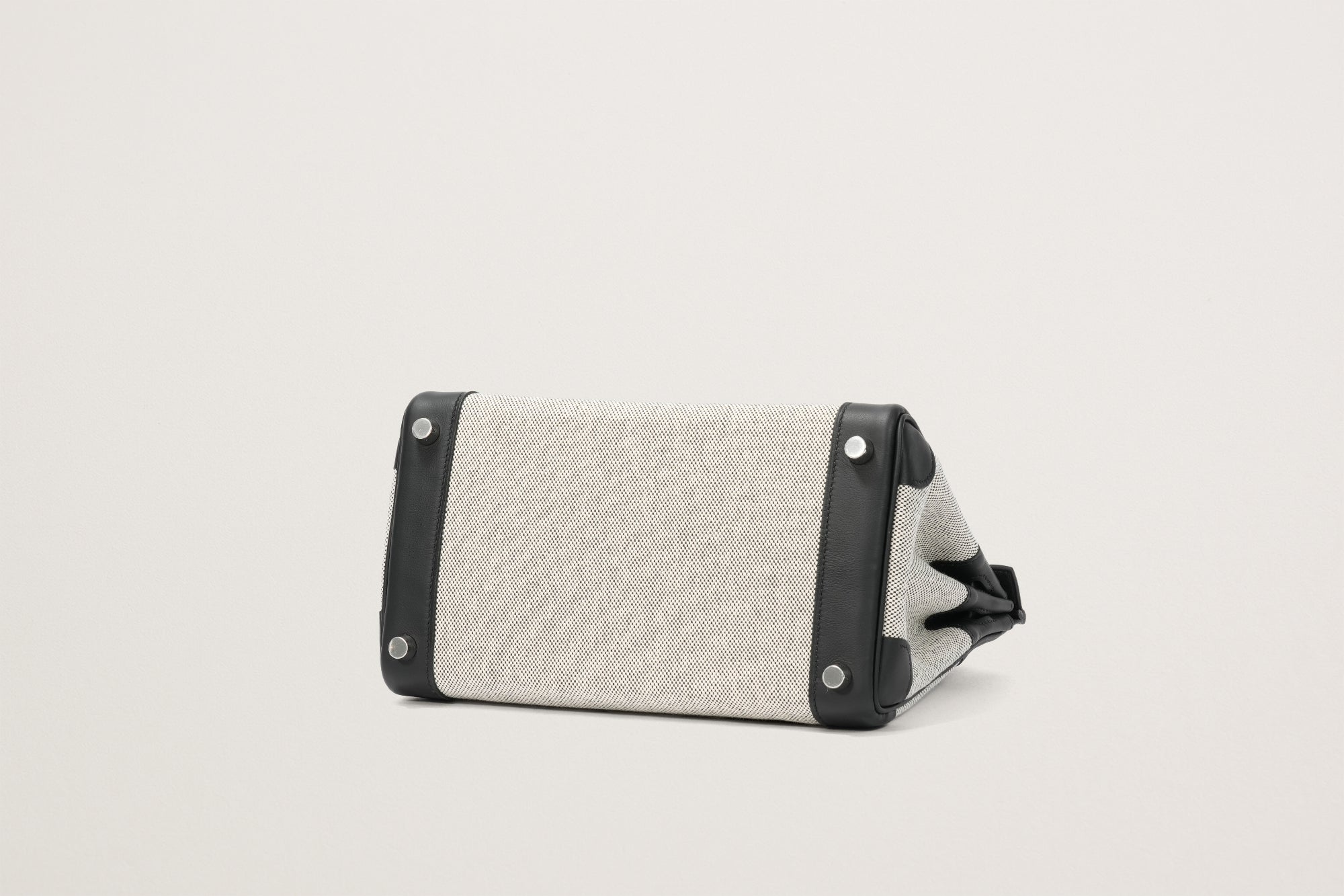 HERMES バーキン25 黒/エクリュ