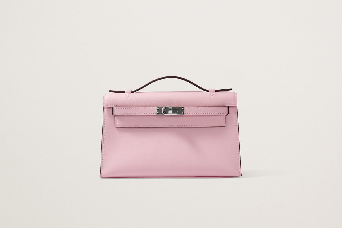 HERMES ポシェットケリー ローズサクラ – GINZA SATAKE