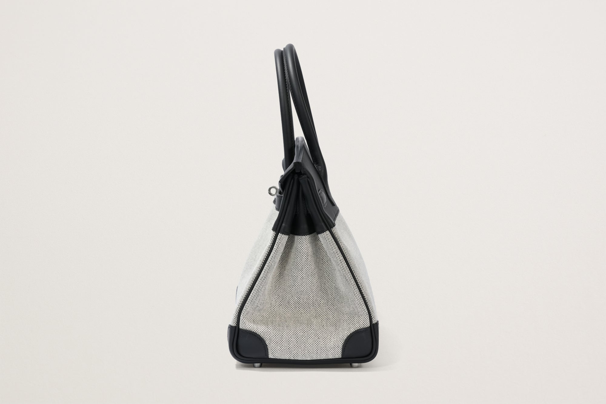 HERMES♪希少ﾌﾞﾗｯｸｸﾘｯﾊﾟｰ HERMES バーキン30 黒/エクリュ – GINZA SATAKE