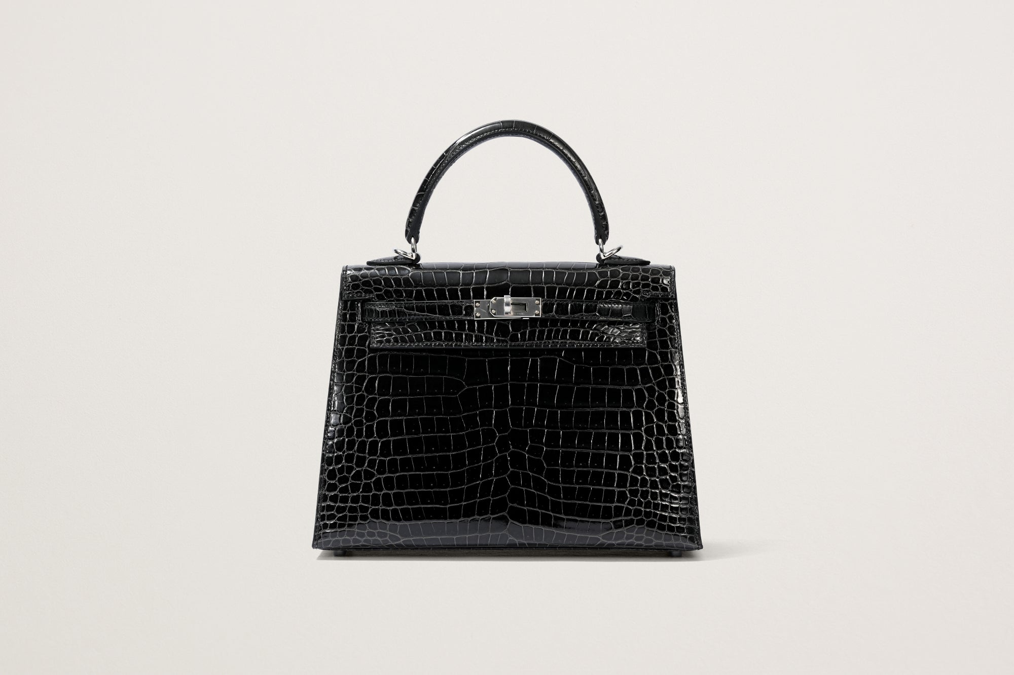 HERMES ケリー25 クロコダイル グラファイト – GINZA SATAKE