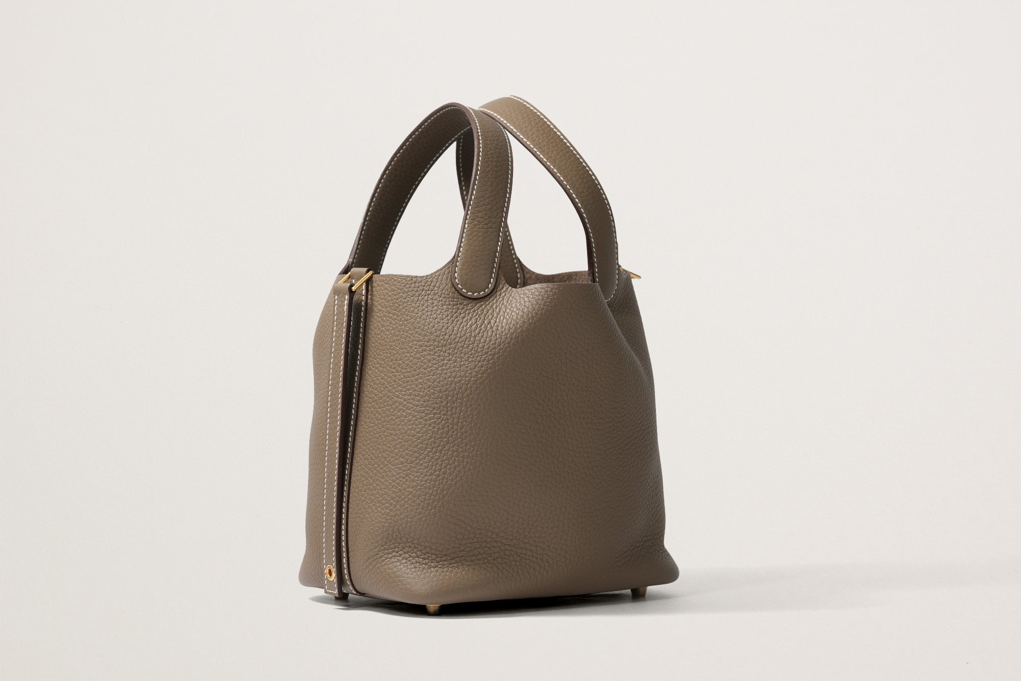 HERMES ピコタンロックMM22 エトゥープ ピコタンロックMM エトゥープ ベージュ[H060991CC18] Picotin