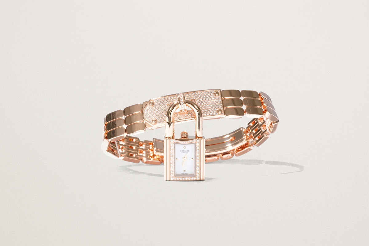 ★HERMES ケリーウォッチ 正規品★ エルメス/ケリーウォッチ/ブラックダイヤル/Hermes/Kelly Cadenas