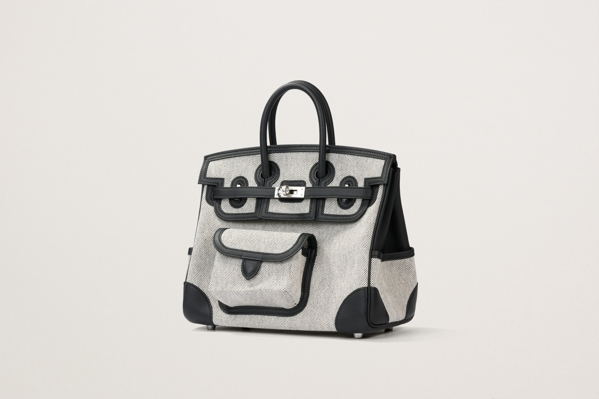 HERMES バーキン 25 HERMES バーキン25 カーゴ 黒/エクリュ – GINZA SATAKE