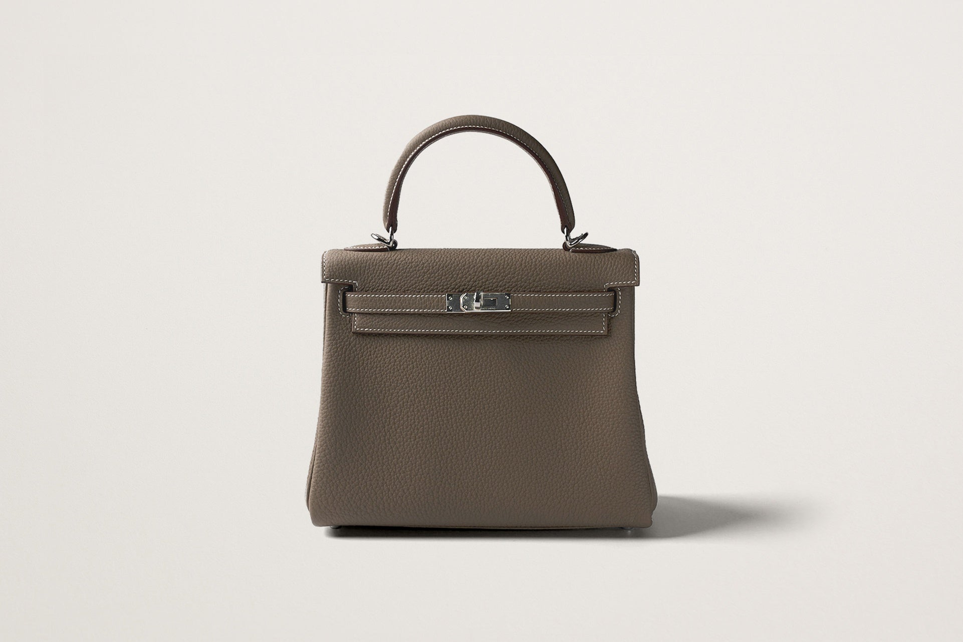HERMES ケリー25 内縫い エトゥープ