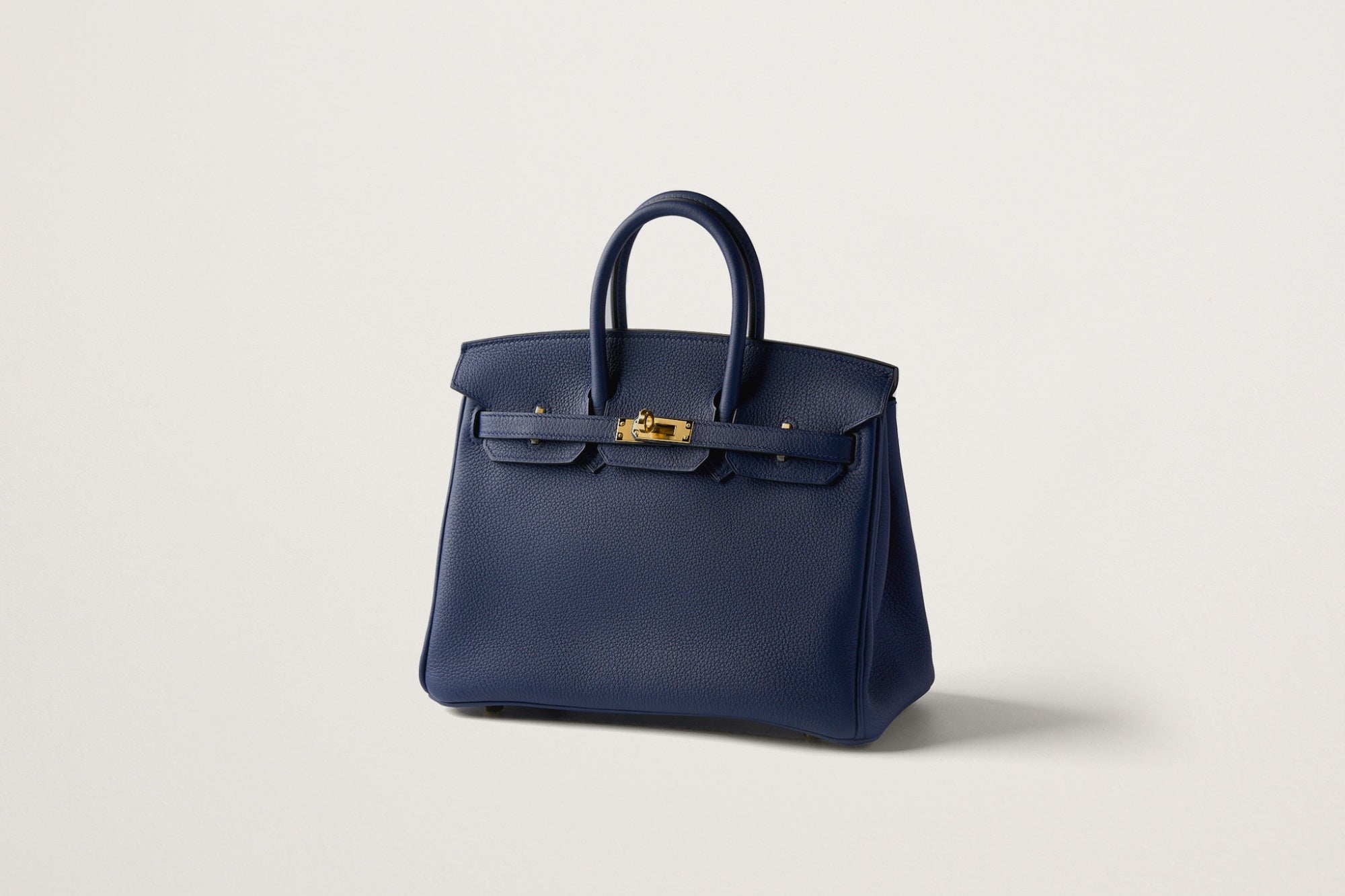 HERMES バーキン25 ブルーネイビー