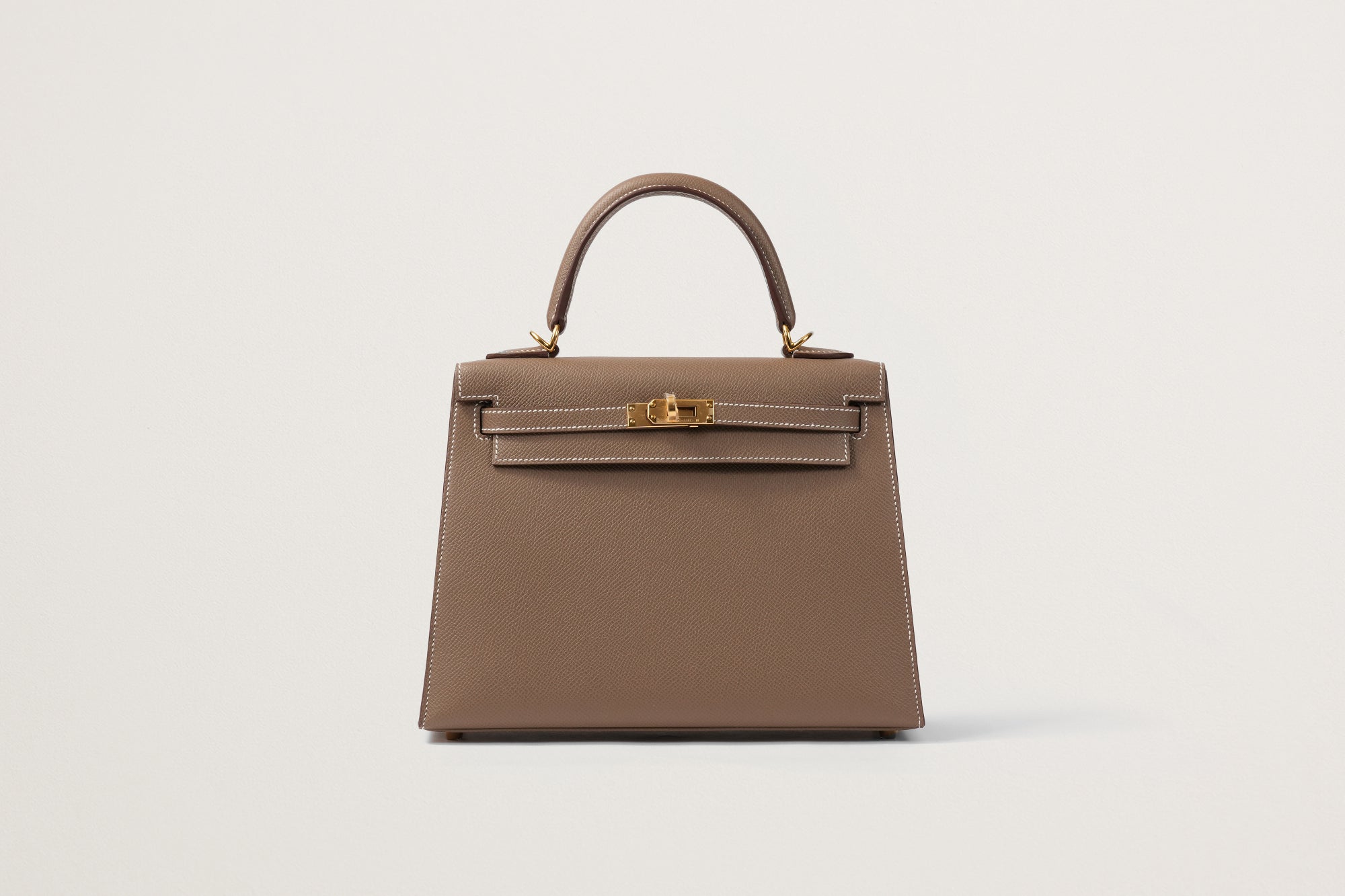 ケリー25 ハンドバッグ エトゥープ HERMES ケリー25 エトゥープ – GINZA SATAKE