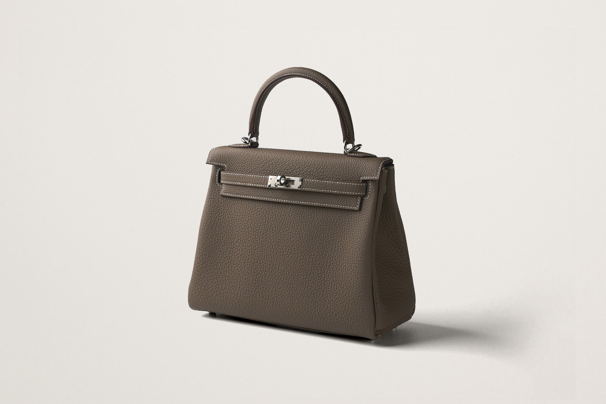 HERMES ケリー25 内縫い エトゥープ