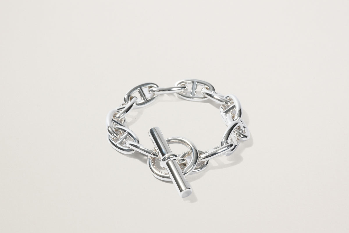 HERMES ブレスレット シェーヌダンクル TGM 12コマ – GINZA SATAKE