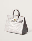 HERMES バーキン25 パールグレー