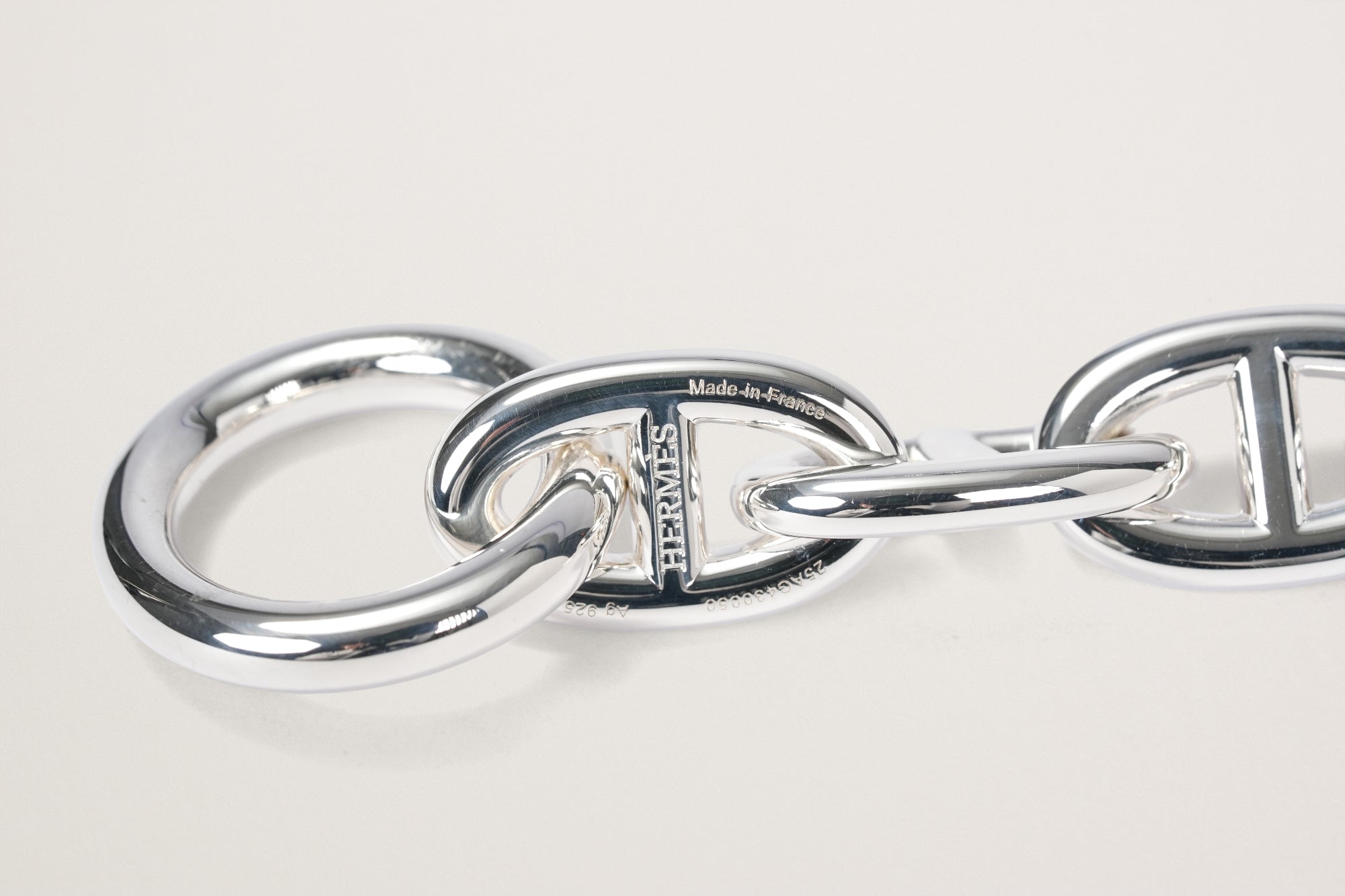 HERMES シェーヌダンクルTGM 12コマ ブレスレット – GINZA SATAKE