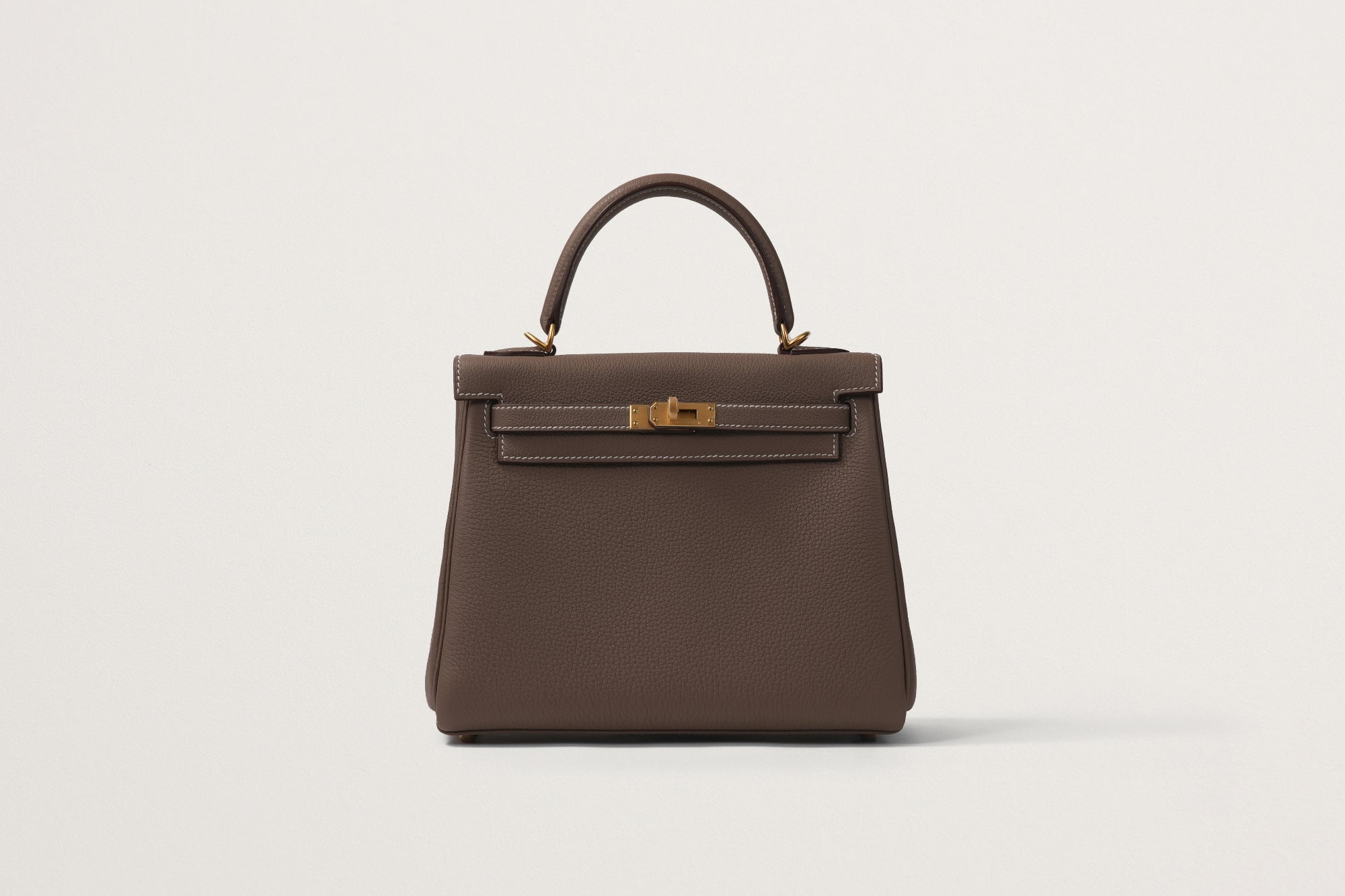 HERMES ケリー25 内縫い エトゥープ