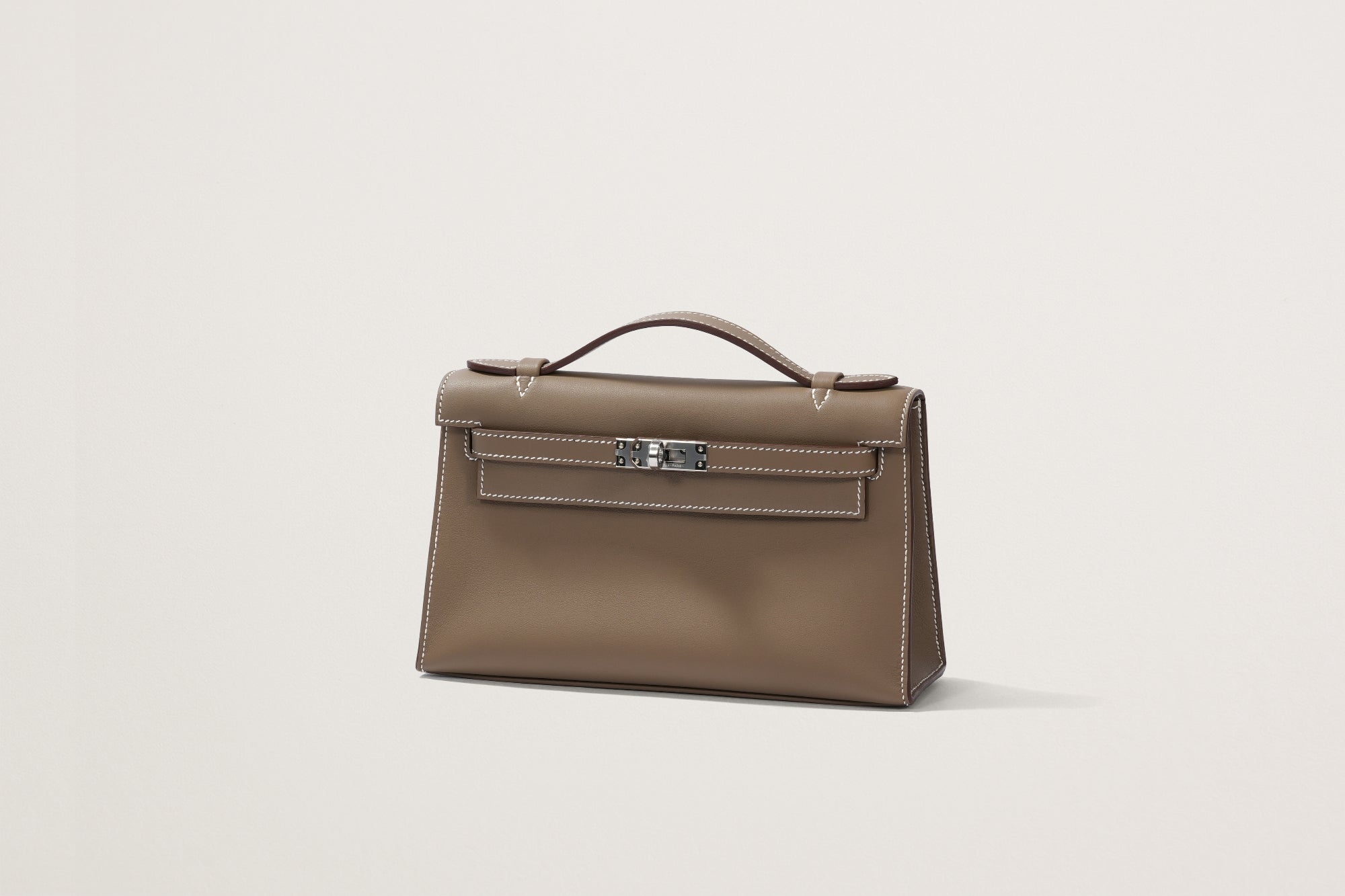 【本日限定値下未使用】 HERMESブラウン系 ドット柄 HERMES ポシェットケリー エトゥープ – GINZA SATAKE