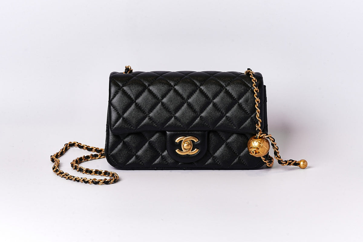 CHANEL マトラッセ ミニフラップバッグ20 ココボール – GINZA SATAKE