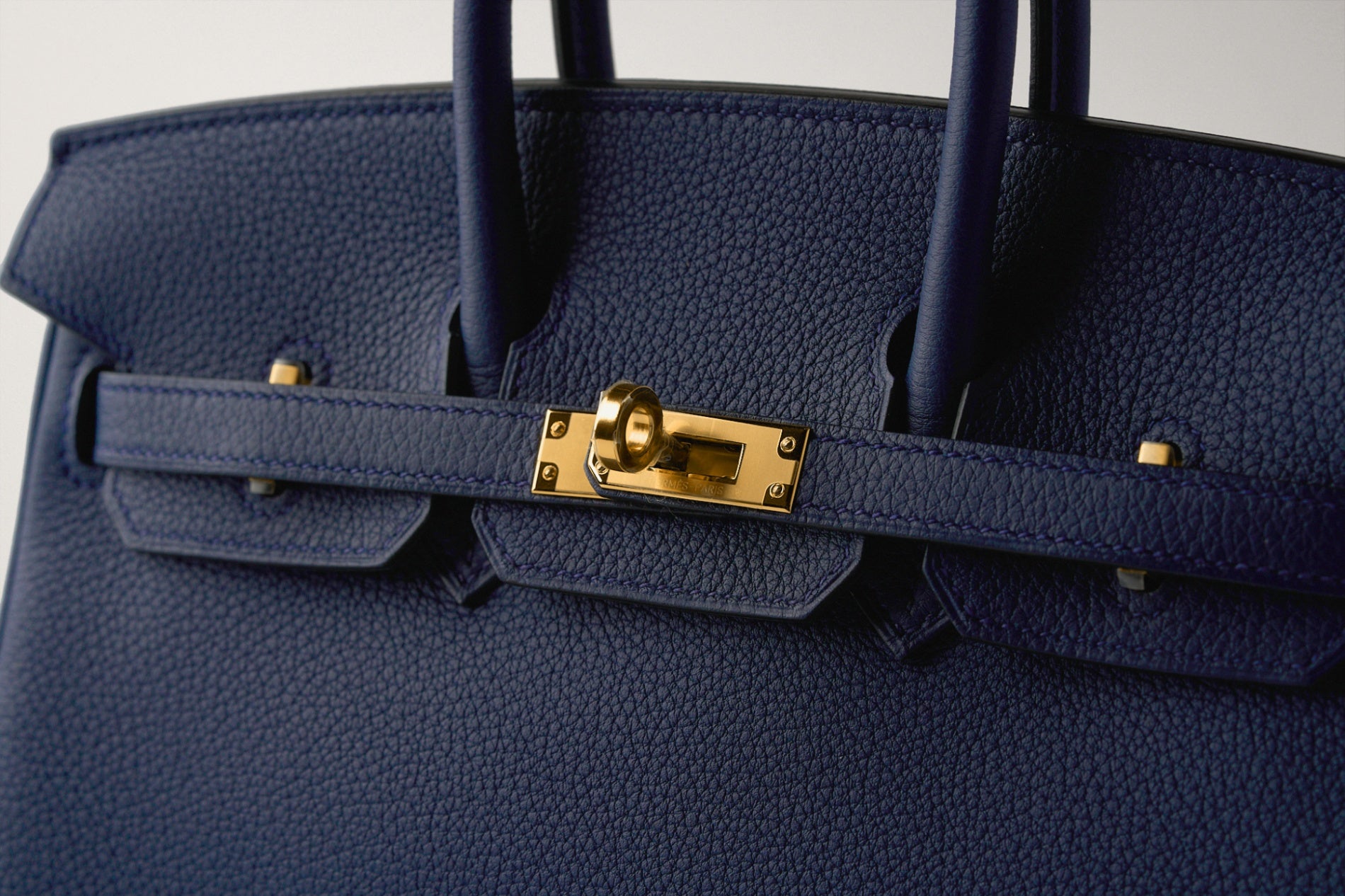 HERMES バーキン25 ブルーネイビー