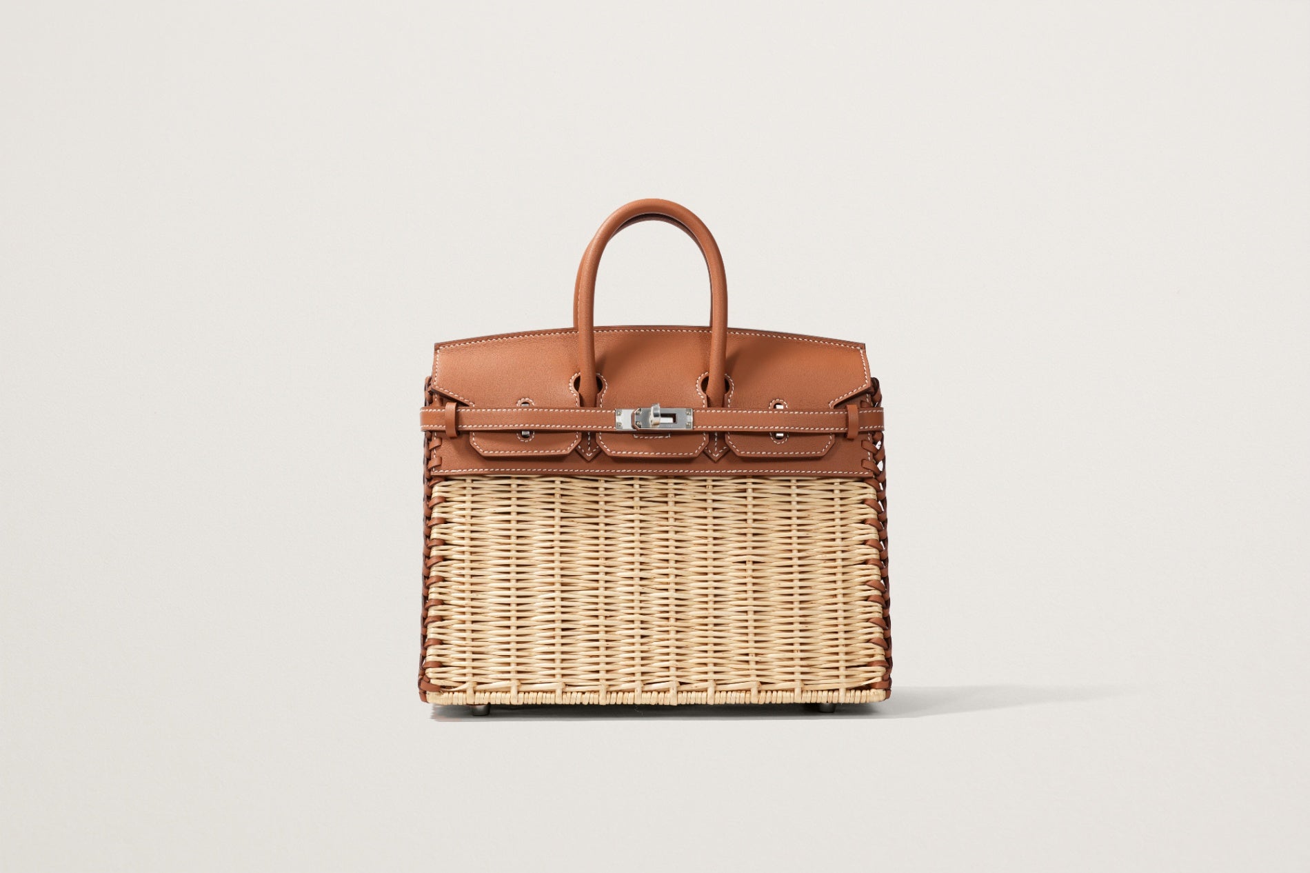 HERMES バーキン25 ピクニック フォーブ/ナチュラル