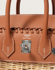 HERMES バーキン25 ピクニック フォーブ/ナチュラル