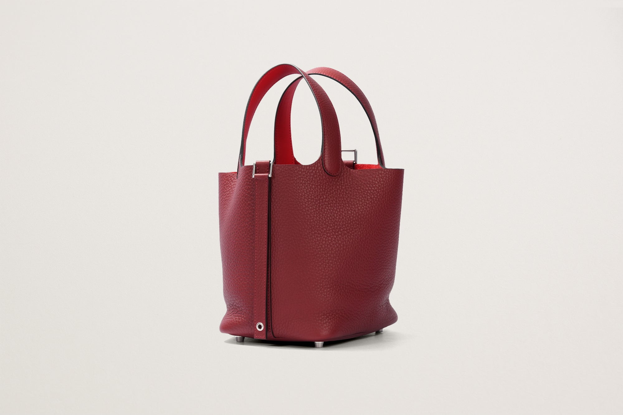 HERMES ピコタンロック18 ルージュアッシュ/ルージュラデュー – GINZA